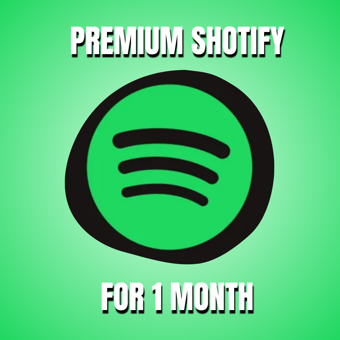 SPOTIFY PREMIUM FOR 1  MONTH