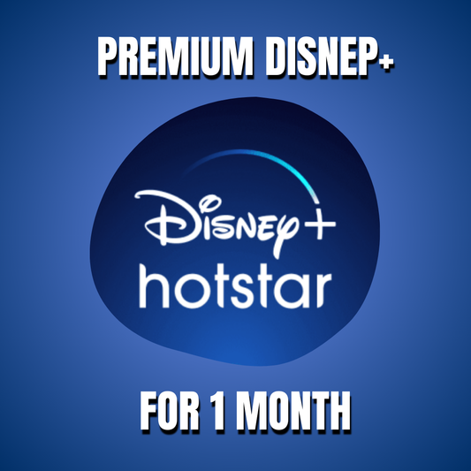 DISNEP+ PREMIUM FOR 1  MONTH